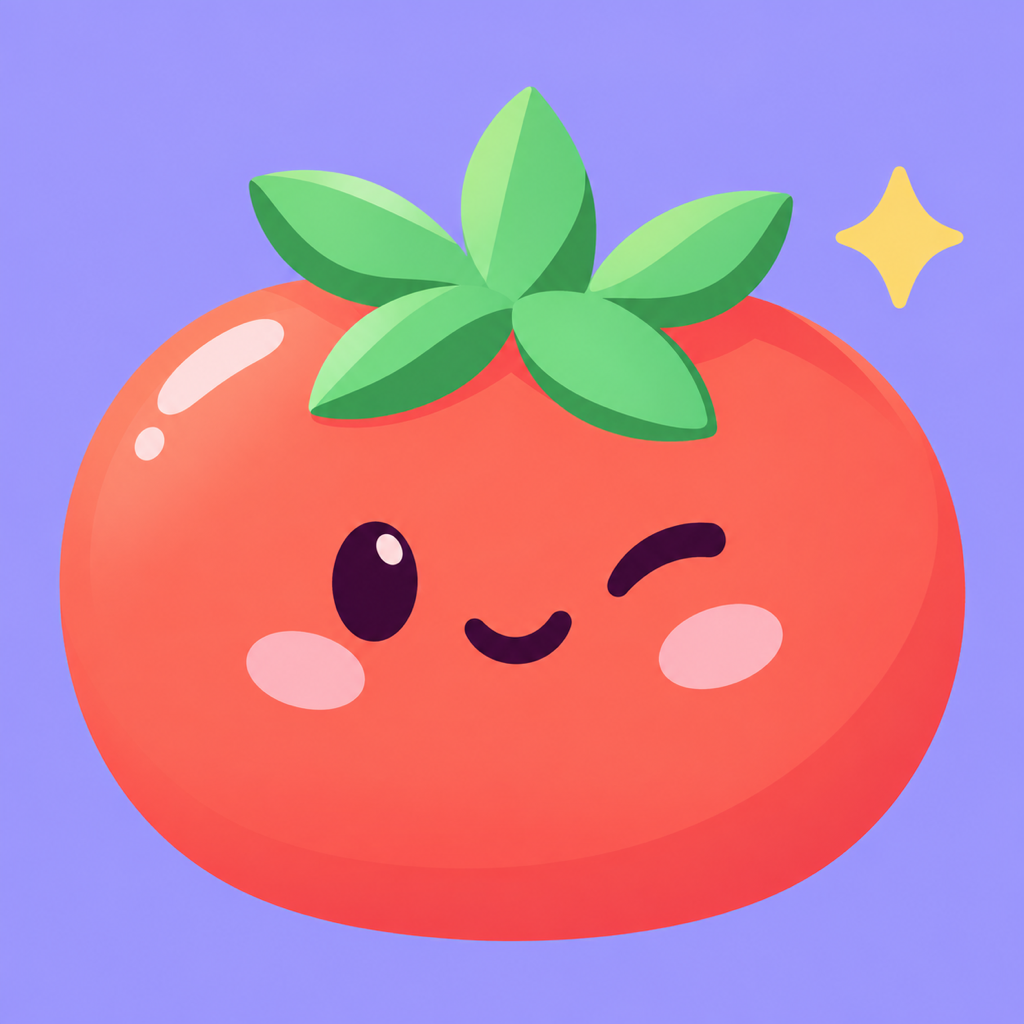 Tony Risoni, our cheerful tomato mascot